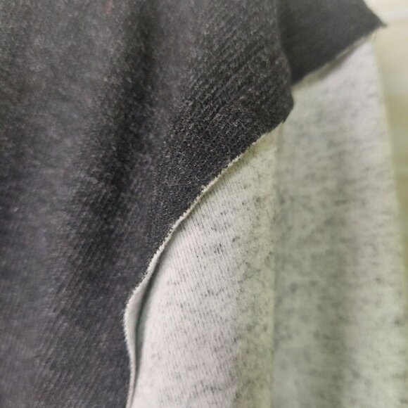 NWT Calme By Johhny Was Womens Pullover Mock Neck Sweatshirt Black/Gray Small - Picture 11 of 14